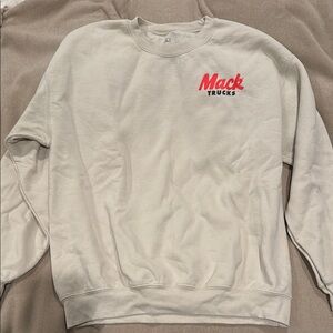 Cream Mack Truck Sweatshirt